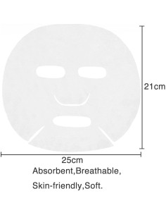 100 Piezas Máscaras Faciales Comprimidas ZMBeautk DIY Cuidado Piel 2