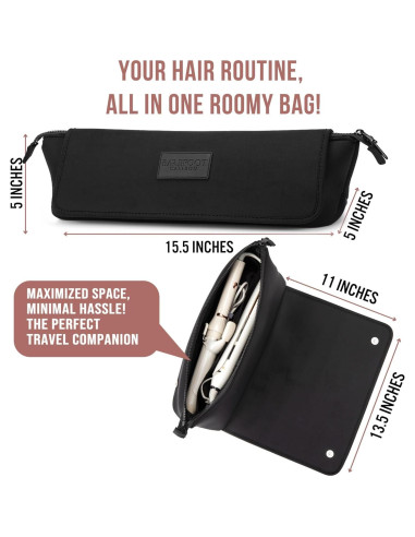 Bolsa de Viaje para Herramientas de Cabello Barefoot Caribou