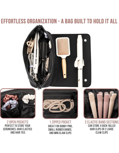 Bolsa de Viaje para Herramientas de Cabello Barefoot Caribou