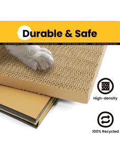 Casa Rascadora para Gatos Conlun Mediana 33x32x51cm 2