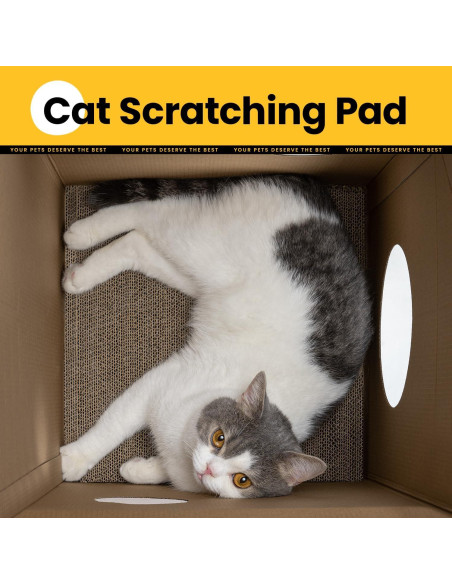 Casa Rascadora para Gatos Conlun Mediana 33x32x51cm