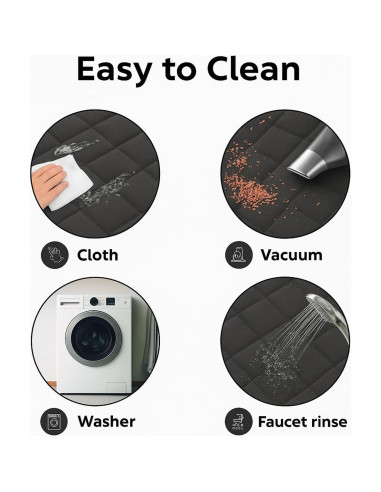 Funda de Asiento de Coche Fidozen SC4V1 Impermeable para Perros