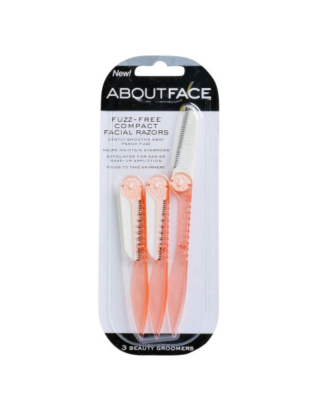 Maquinillas de Afeitar Faciales Compactas Kai - 3 Piezas