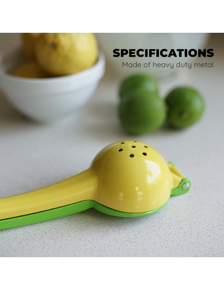 Exprimidor de Limón y Lima de Metal Jacent - Manual, 0.75L Exprimidor de Limón y Lima de Metal Jacent - Manual, 0.75L