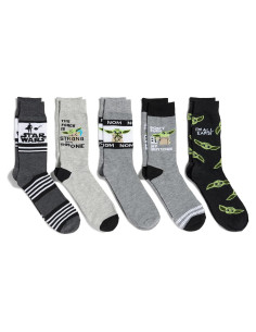 Calcetines Star Wars El Mandaloriano 5 Paquetes Hombres