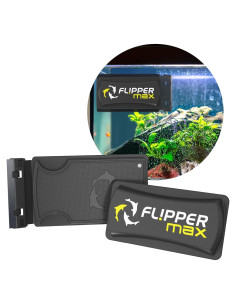 Limpiador Magnético de Acuario Flipper Max 17.8x8.9 cm