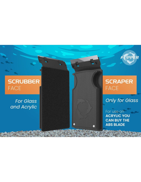 Limpiador Magnético de Acuario Flipper Max 17.8x8.9 cm