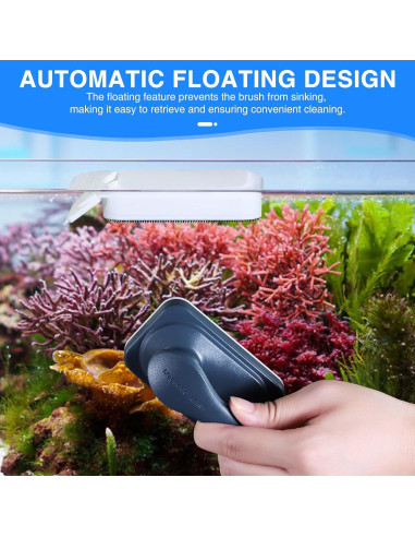 Limpiador Magnético Fishkeeper para Acuarios 0.32-0.5 cm