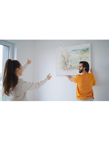 Hojas de Pegamento para Rompecabezas RECHIATO 24 Piezas 25.4x25.4cm