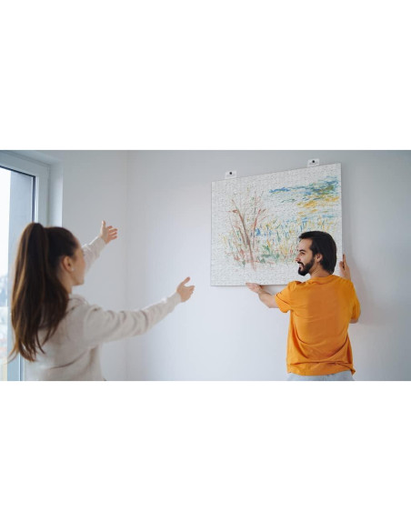 Hojas de Pegamento para Rompecabezas RECHIATO 24 Piezas 25.4x25.4cm