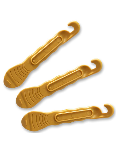 Palanca de Neumático FunFitness - Juego de 3 Herramientas Oro