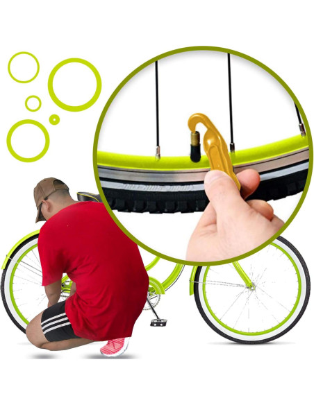 Palanca de Neumático FunFitness - Juego de 3 Herramientas Oro