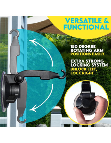 Comedero para Colibríes Gray Bunny con Ventosa 68 ml