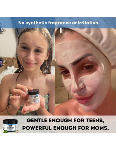 Mascarillas de barro del Mar Muerto ibodycare 2x8oz hidratantes