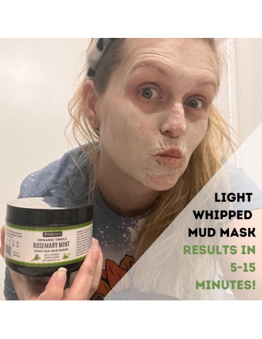 Mascarillas de barro del Mar Muerto ibodycare 2x8oz hidratantes