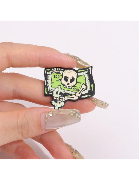 Conjunto de Pines de Esmalte Creativos - Regalo Único