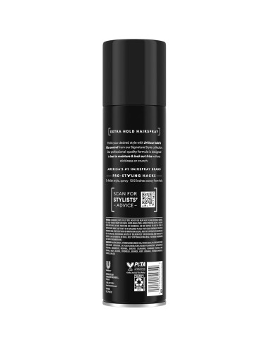 Spray TRESemmé Extra Fijación 414 g - Control de Frizz 24H