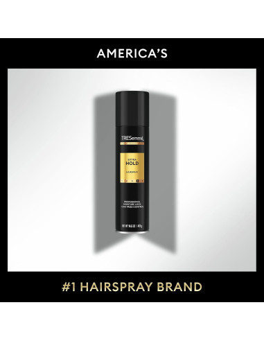 Spray TRESemmé Extra Fijación 414 g - Control de Frizz 24H