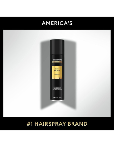 Spray TRESemmé Extra Fijación 414 g - Control de Frizz 24H