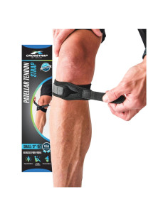 Correa de Rodilla Patelar MDUB - Faja Estabilizadora Negra