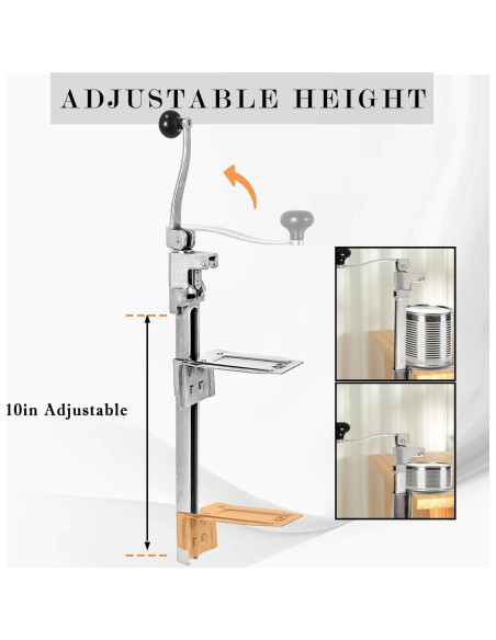 Abrelatas Manual Swess FBA021S de Acero Inoxidable 42 cm