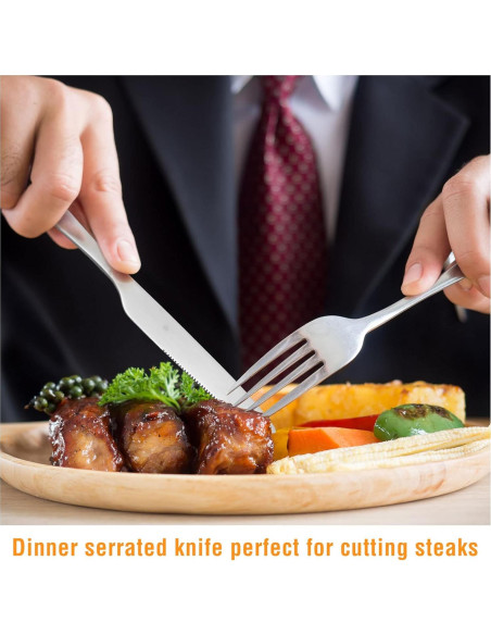 Juego de 100 Cuchillos de Cena Nuenen 21 cm Acero Inoxidable