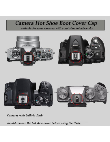 Cubierta de Zapata Caliente Booge para Cámara - 2 Pcs Diablo