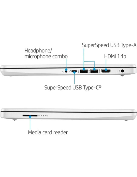 Laptop HP 14 Slim - Edición Limitada Regreso a Clases - 16GB RAM - 1600GB Almacenamiento - Windows 11