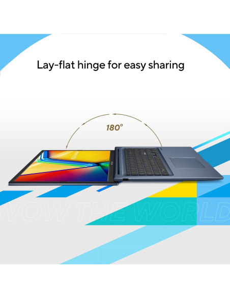 Laptop ASUS Vivobook 17.3" FHD, Intel i3, 36GB RAM, 1TB SSD, Azul Laptop ASUS Vivobook 17.3" FHD, Intel i3, 36GB RAM, 1TB SSD, Azul