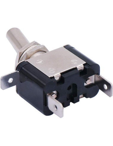 Interruptor de Palanca Iluminado Twidec 12V 20A Azul 3Pcs