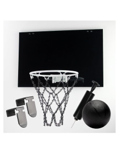 Aro de Baloncesto Interior Genérico 9" con Tablero 45.72x30.48 cm