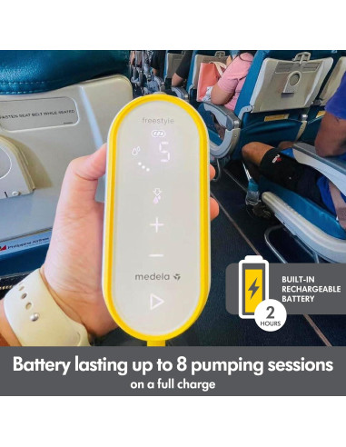 Extractor de Leche Doble Eléctrico Medela Freestyle Sin Manos