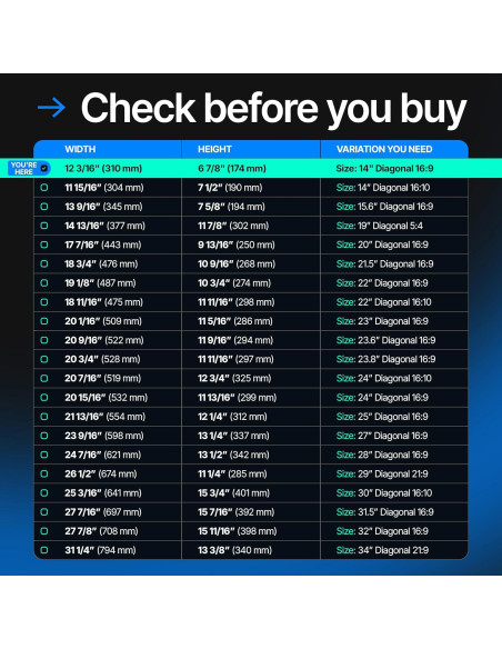 VINTEZ Pantalla de Privacidad 14" (35.56 cm) Antirreflejos