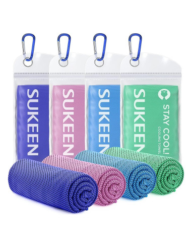 Toalla Enfriadora Sukeen 101.6x30.5cm Microfibra para Deportes