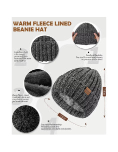 Conjunto de Gorro, Bufanda, Guantes y Diadema Winuesa 2