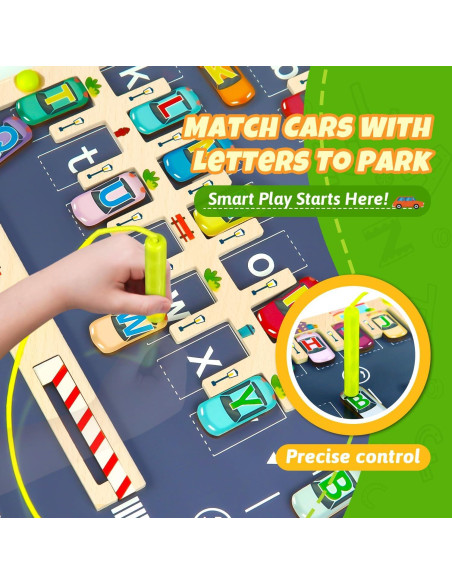 Rompecabezas Magnético Alfabeto NOWRICH 28.93x25.39cm