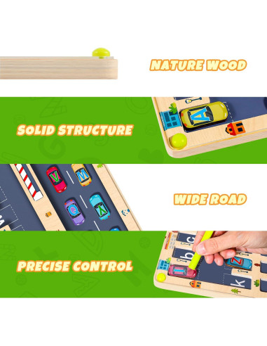 Rompecabezas Magnético Alfabeto NOWRICH 28.93x25.39cm