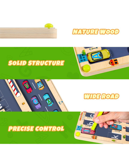 Rompecabezas Magnético Alfabeto NOWRICH 28.93x25.39cm