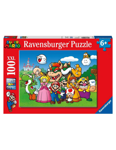 Rompecabezas XXL 100 Piezas Super Mario Ravensburger 49x36cm