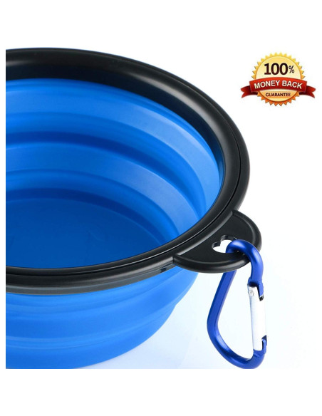 3 Tazones Plegables de Silicona para Perros MXZONE 355 ml 3 Tazones Plegables de Silicona para Perros MXZONE 355 ml