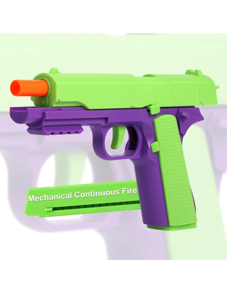 Pistola de Juguete Automática SYAMZZMS con Eyectores de Casquillos