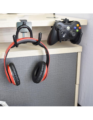 Soporte de Montaje en Escritorio para Controladores de Juego YYST - Negro