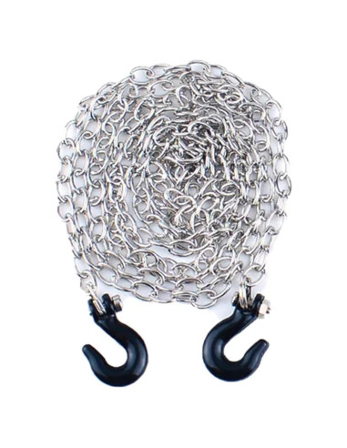 Cadena de Remolque de Metal RC 1/10 Chanjorlin - Negro