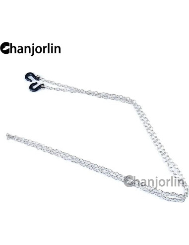 Cadena de Remolque de Metal RC 1/10 Chanjorlin - Negro