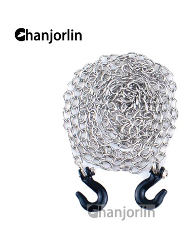 Cadena de Remolque de Metal RC 1/10 Chanjorlin - Negro