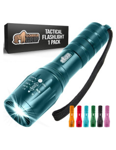 Linterna Táctica LED GORILLA GRIP 345 Lúmenes Resistente Agua