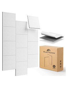 Paneles Aislantes Acústicos Kuchoow 30x30cm - Paquete de 12