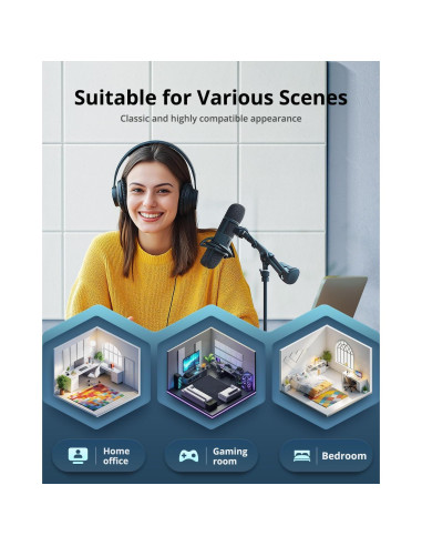 Paneles Aislantes Acústicos Kuchoow 30x30cm - Paquete de 12