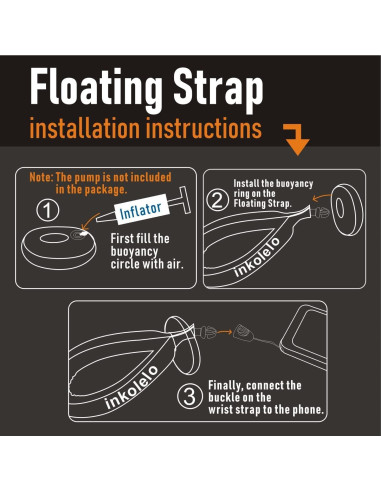 Correa Flotante Impermeable Universal para Cámara GoPro