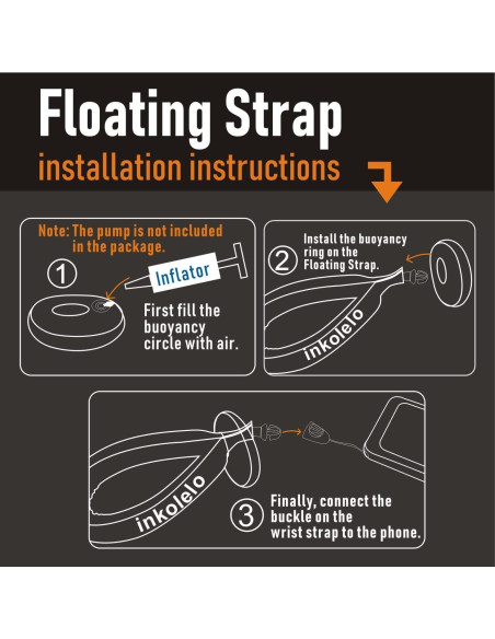 Correa Flotante Impermeable Universal para Cámara GoPro